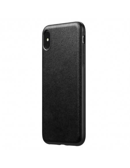 Etui iPhone XS Max Nomad Skórzane Czarne