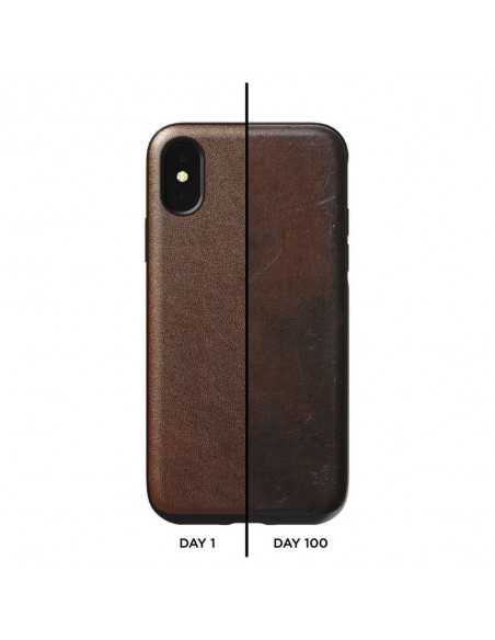 Etui iPhone XS Nomad Skórzane Brązowe