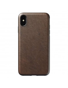 Etui iPhone XS Max Nomad Skórzane Brązowe