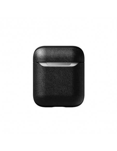 Etui Nomad na słuchawki Airpods Skórzane Czarne