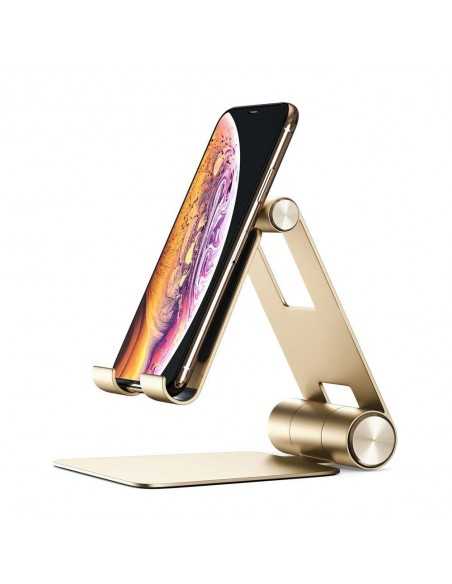 Aluminiowy uchwyt Satechi do telefonów i tabletów Złoty