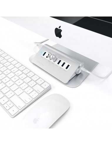 Rozgałęziacz HUB Satechi do iMac 7 portów srebrny
