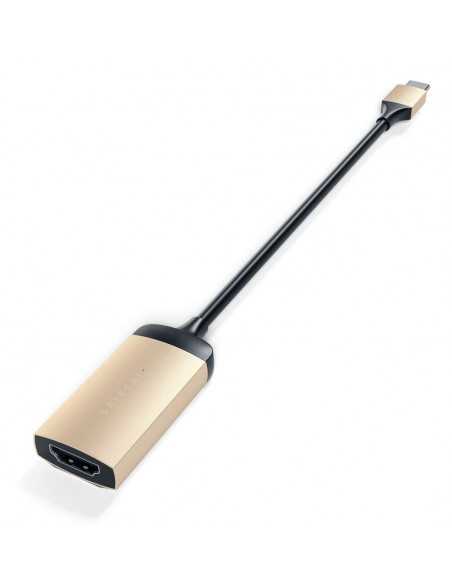Przejściówka aluminiowa Satechi USB-C-HDMI Złota