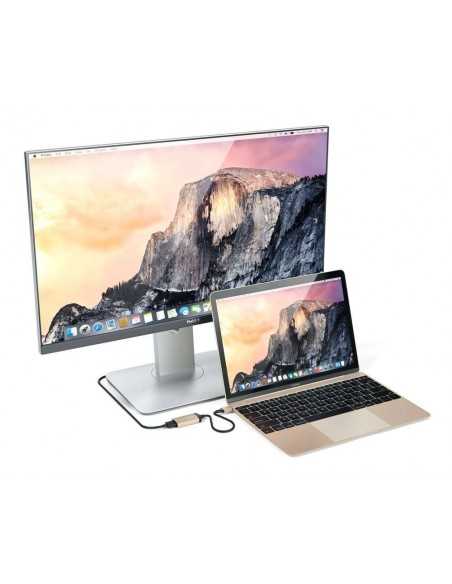 Przejściówka aluminiowa Satechi USB-C-HDMI Złota