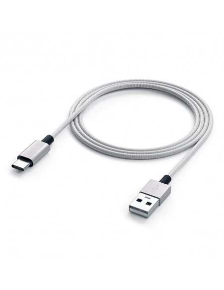 Kabel Satechi 1 m Aluminium USB-C – USB Srebrny