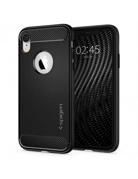 Etui iPhone XR Spigen Rugged Armor Czarne