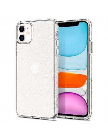 Etui iPhone 11 Spigen Liquid Crystal Świecące Przezroczyste