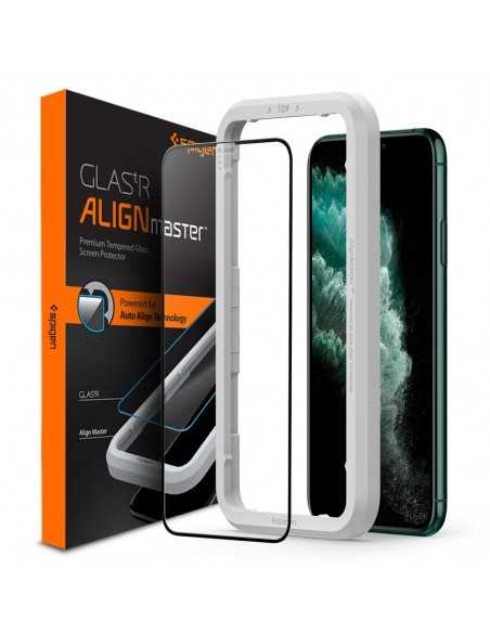 Szkło hartowane iPhone 11 Pro Max Spigen ALM Glass FC