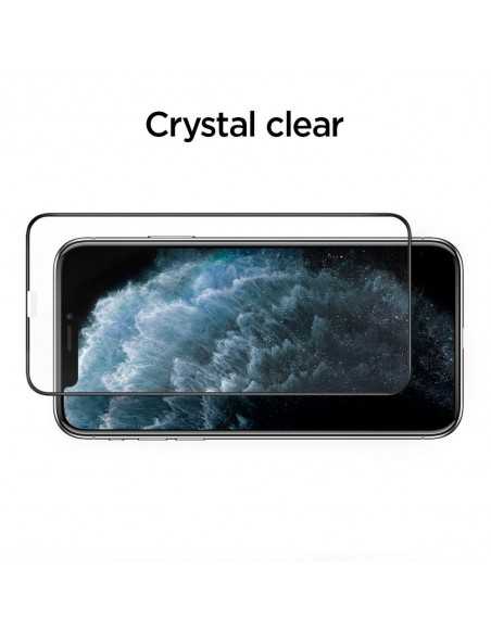 Szkło hartowane iPhone 11 Pro Max Spigen ALM Glass FC