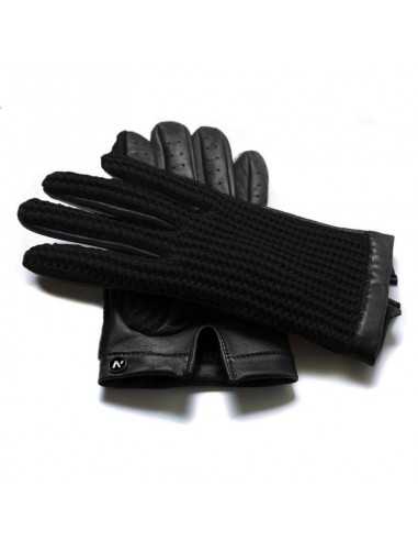 Rękawiczki do ekranów dotykowych napoGloves napoCrochet męskie M Czarne