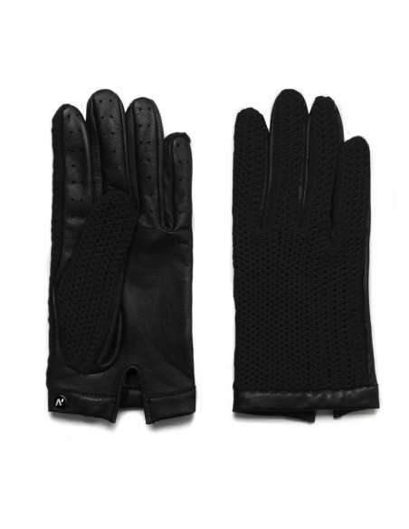 Rękawiczki do ekranów dotykowych napoGloves napoCrochet męskie XL Czarne