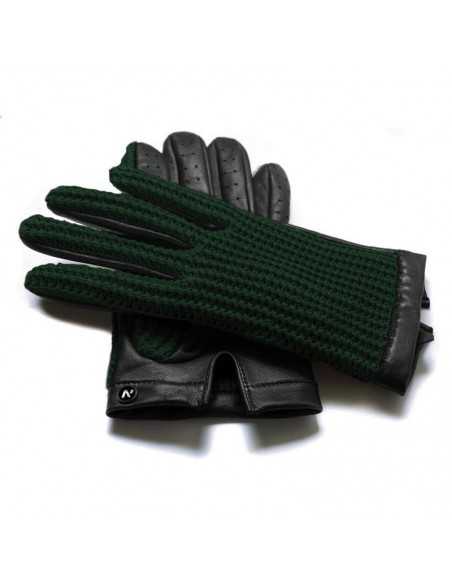 Rękawiczki do ekranów dotykowych napoGloves napoCrochet męskie M Zielone