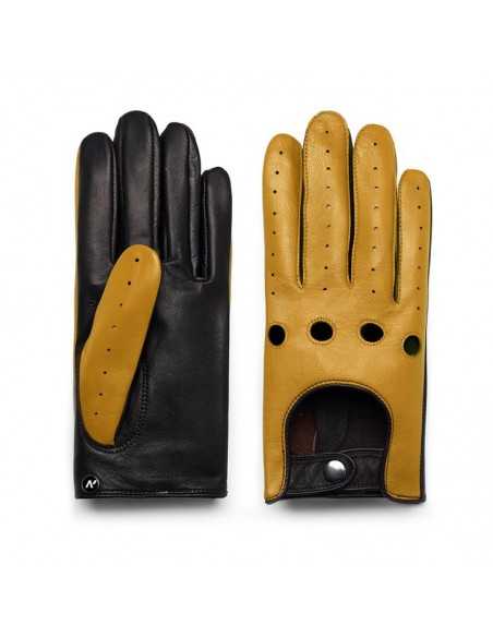 Rękawiczki do ekranów dotykowych napoGloves napoDRIVE męskie S Żółte