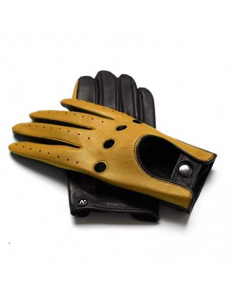 Rękawiczki do ekranów dotykowych napoGloves napoDRIVE męskie M Żółte