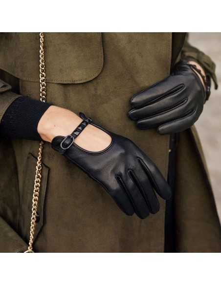 Rękawiczki do ekranów dotykowych napoGloves napoROCK damskie XS Czarne 