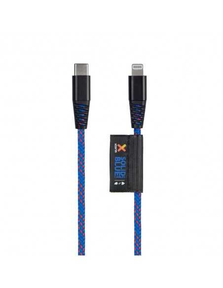 XTORM Solid Blue USB-C Lightning cable (1m)
