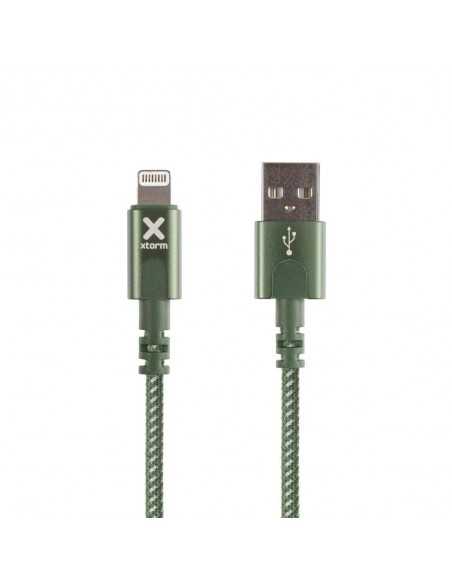 XTORM Kabel USB - Lightning MFI (1m) zielony