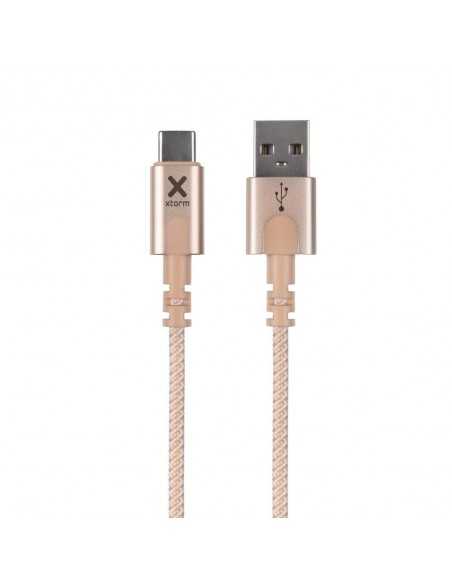 XTORM Kabel USB - USB-C (1m) złoty