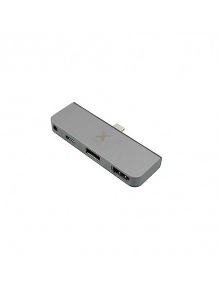 XTORM Adapter USB-C Hub 4-in-1 szary