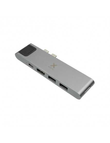 XTORM Adapter USB-C Hub 7-in-1 szary
