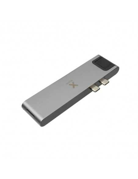 XTORM Adapter USB-C Hub 7-in-1 szary