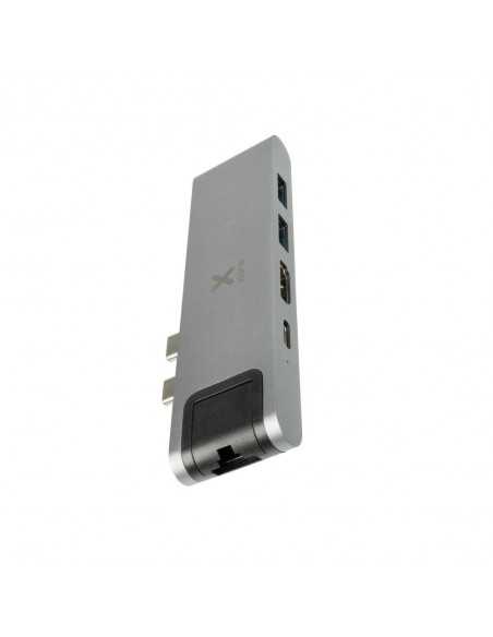 XTORM Adapter USB-C Hub 7-in-1 szary