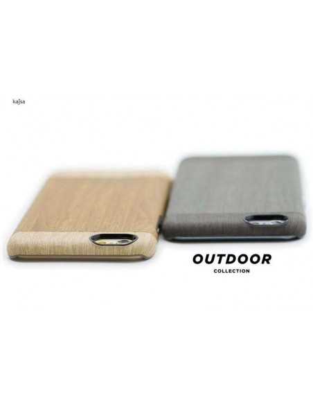 Etui iPhone 6 Plus Outdoor Drewno - Beżowy