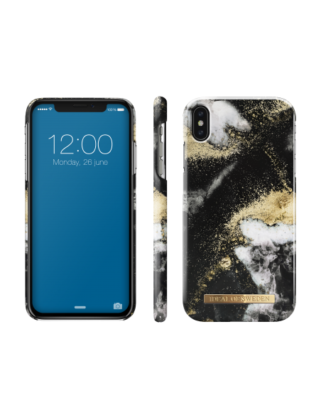 [NZ] iDeal Of Sweden - etui ochronne do iPhone Xs Max (Black Galaxy Marble)