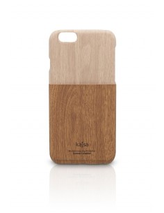 Etui iPhone 6/6S Outdoor Wzór drewna Kieszonka Karmelowe