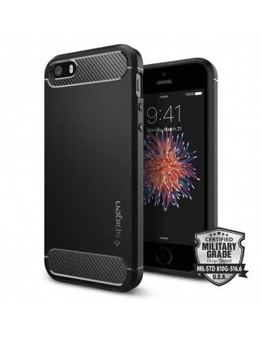 SPIGEN RUGGED ARMOR IPHONE 5S/SE BLACK