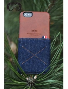 Etui iPhone 6 Kolekcja Denim Kieszonka - Jasny Niebieski 2