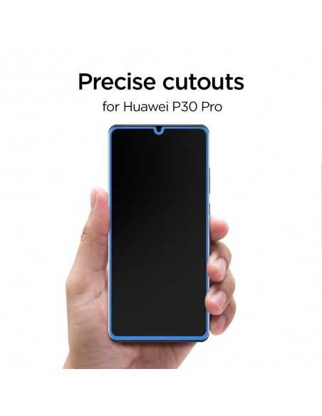 SZKŁO HARTOWANE SPIGEN GLAS.TR SLIM HUAWEI P30 PRO BLACK