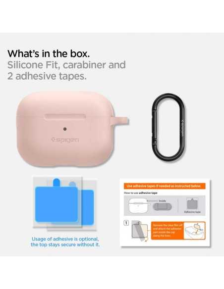 SPIGEN SILICONE FIT APPLE AIRPODS PRO PINK
