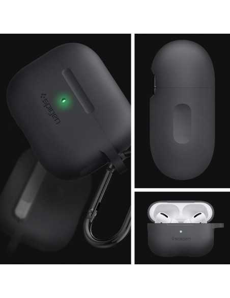 SPIGEN SILICONE FIT APPLE AIRPODS PRO CHARCOAL