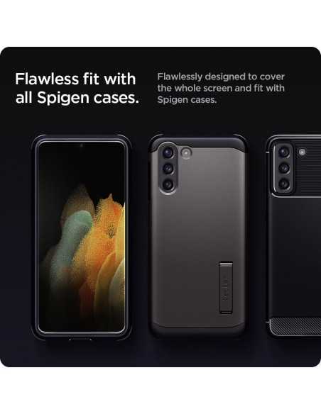 SZKŁO HARTOWANE SPIGEN GLAS.TR EZ FIT 2- PACK GALAXY S21+ PLUS