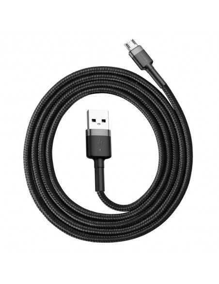 BASEUS CAFULE MICRO-USB CABLE 100CM GREY/BLACK