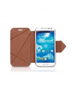 Etui Samsung Galaxy S4 Kolekcja Origami - Brązowy