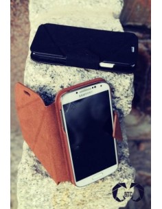 Etui Samsung Galaxy S4 Kolekcja Origami - Brązowy 2