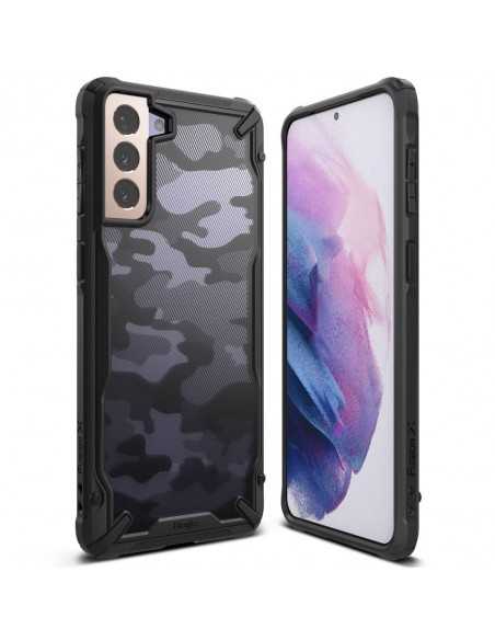 RINGKE FUSION X GALAXY S21+ PLUS CAMO BLACK