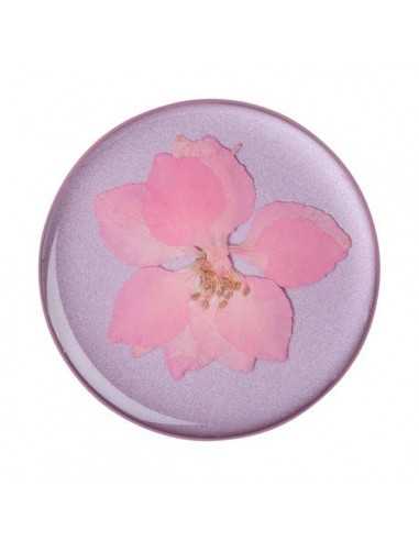 Popsockets uchwyt Pressed Flower Delphinium Pink