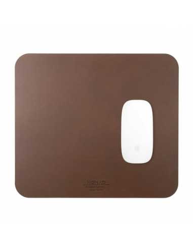 NOMAD Mousepad Leather Rustic Brown
