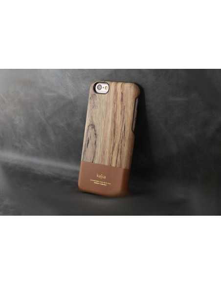 Etui iPhone 6/6S Kolekcja Rosewood - Jasny Brązowy