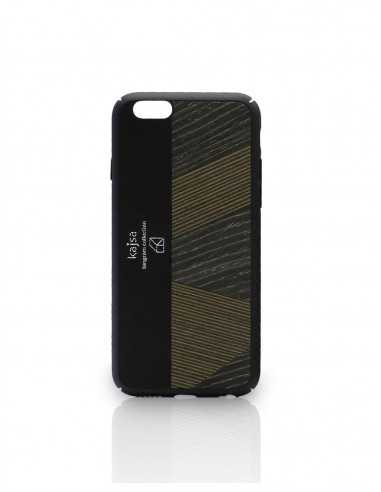 Etui iPhone 6/6S Kolekcja Tangram - Czarnobrązowe
