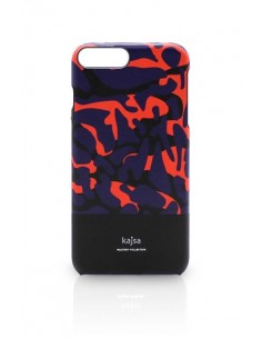 ETUI IPHONE 7/8 KAJSA MORO CZERWONO - NIEBIESKIE