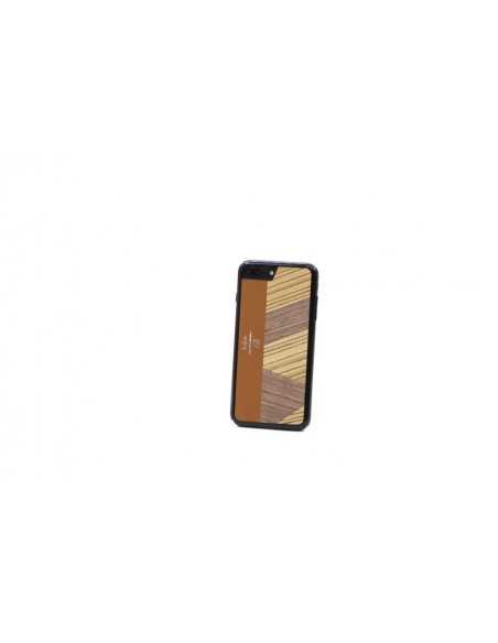 Etui iPhone 7/8 Plus Kajsa Tangram Drewno Brązowe