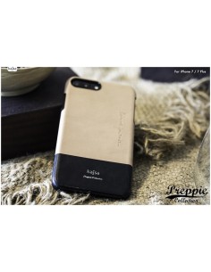 Etui iPhone 7/8 Plus Preppie Nubuk Czarne 2