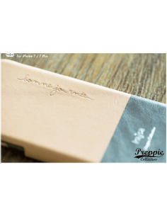 Etui iPhone 7/8 Plus Preppie Nubuk Szare 2