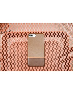 ETUI IPHONE 7/8 PLUS KAJSA SKÓRA PREPPIE BRĄZOWE 2