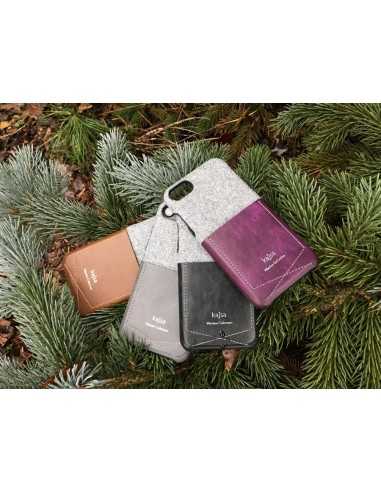 ETUI IPHONE 7/8 PLUS KAJSA KIESZONKA BAWEŁNA SZARE ETUI IPHONE 7/8 PLUS KAJSA KIESZONKA BAWEŁNA SZARE