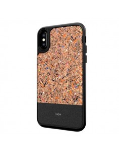 Etui iPhone X Kajsa Korkowe Czarne